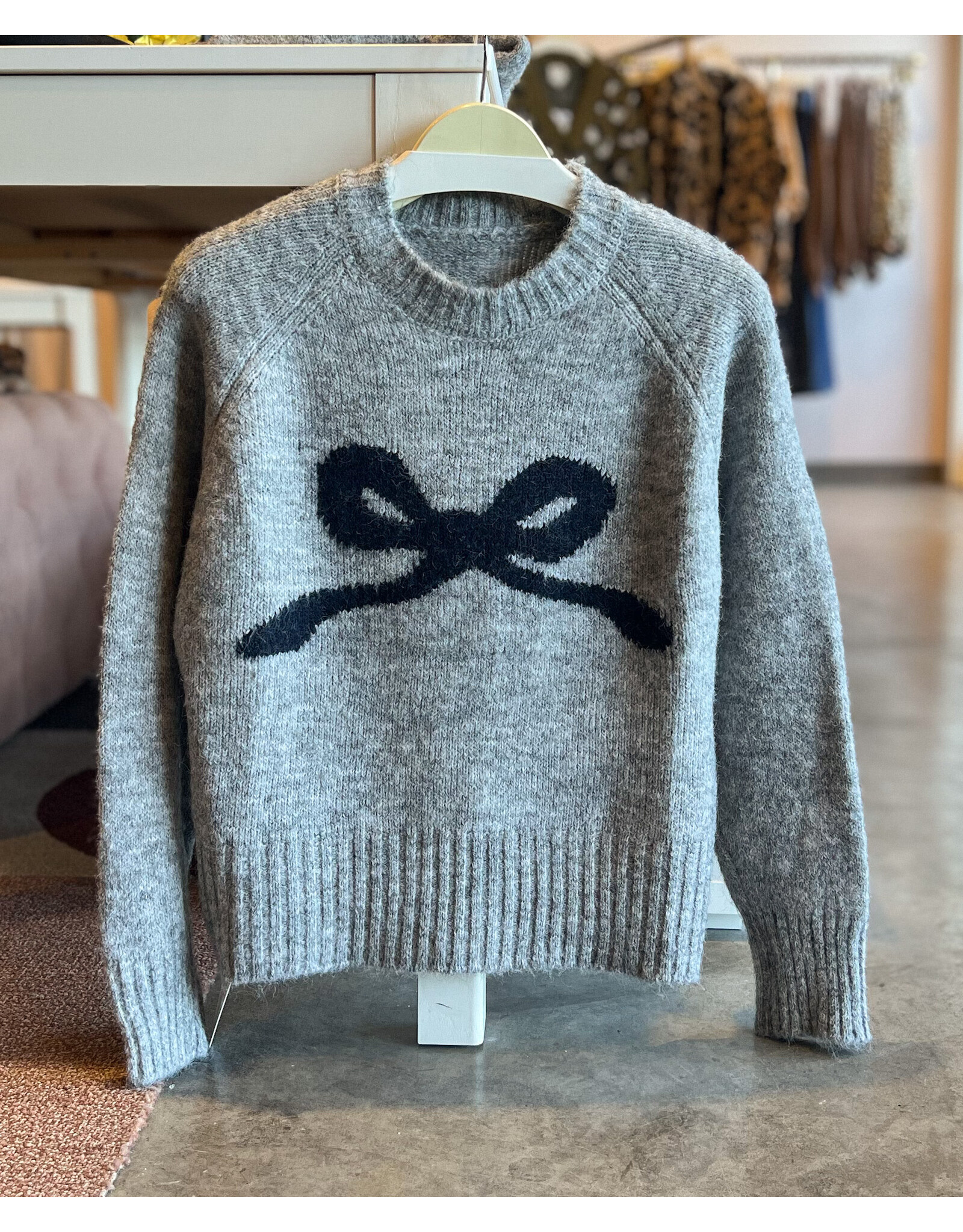HERBERT BOW KNITTED SWEATER