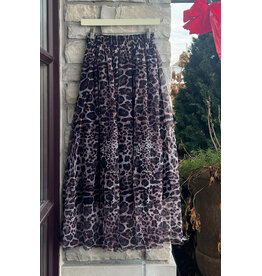 IDRIS LEOPARD SKIRT