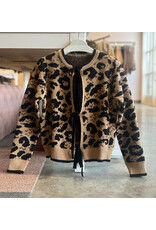 BARNABY LEOPARD BOW SWEATER