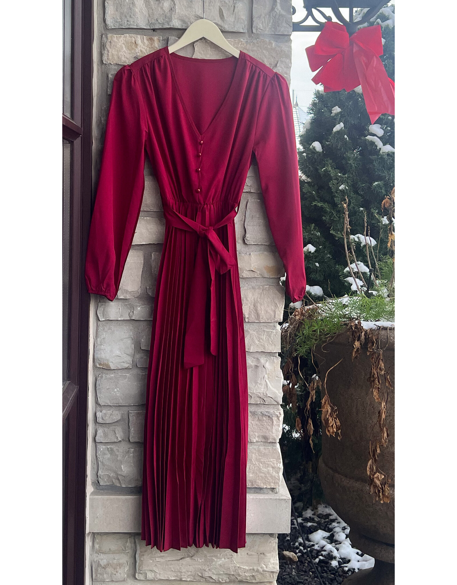 PEREGRINE PLEATED DRESS