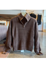 INIGO POLO ZIP SWEATER