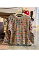 MUNRO TWEED KNIT SWEATER