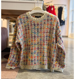 MUNRO TWEED KNIT SWEATER