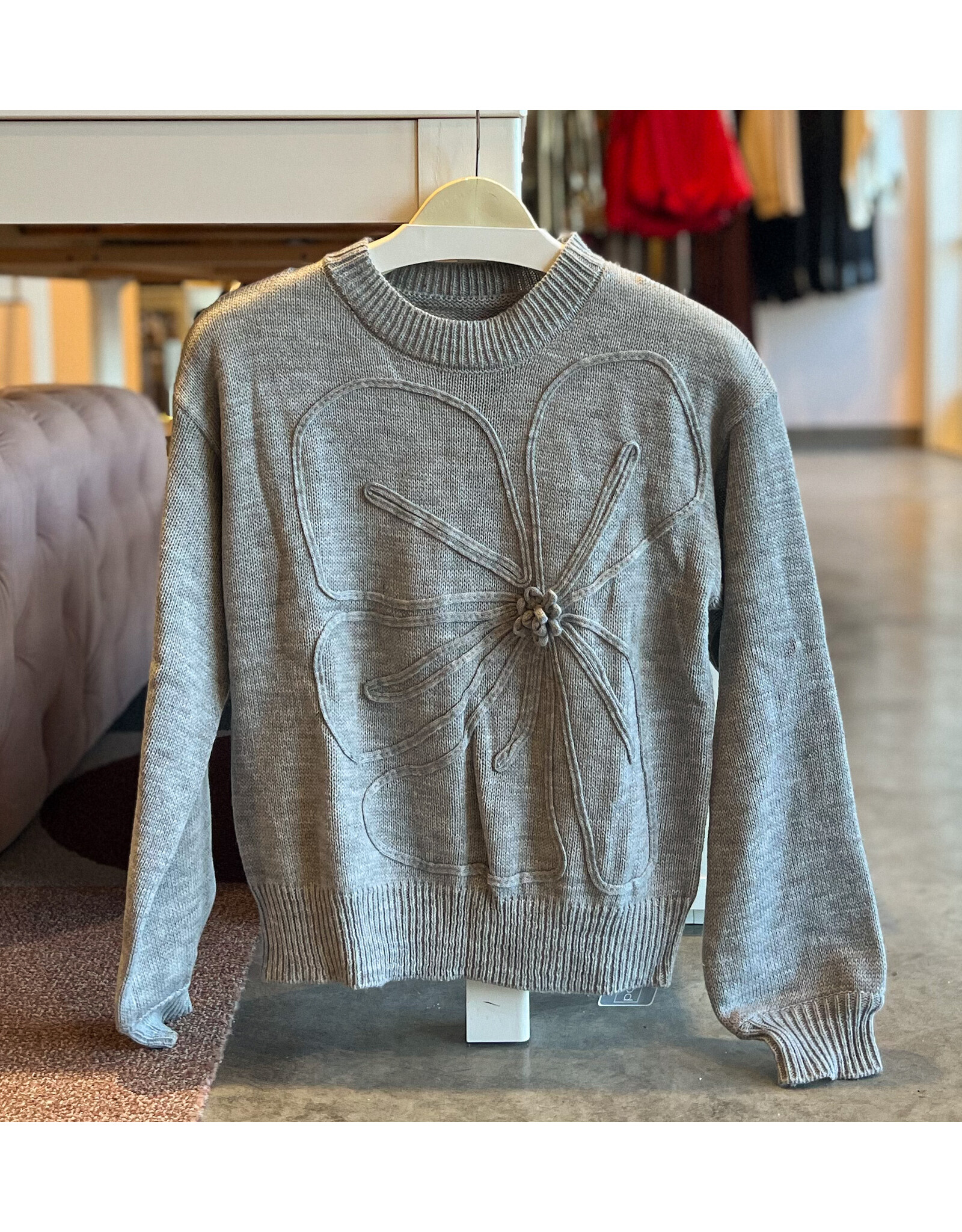 KLIMENT 3D FLOWER SWEATER