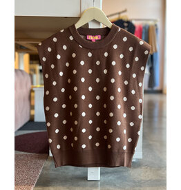 HYACINTH POLKA DOT TOP