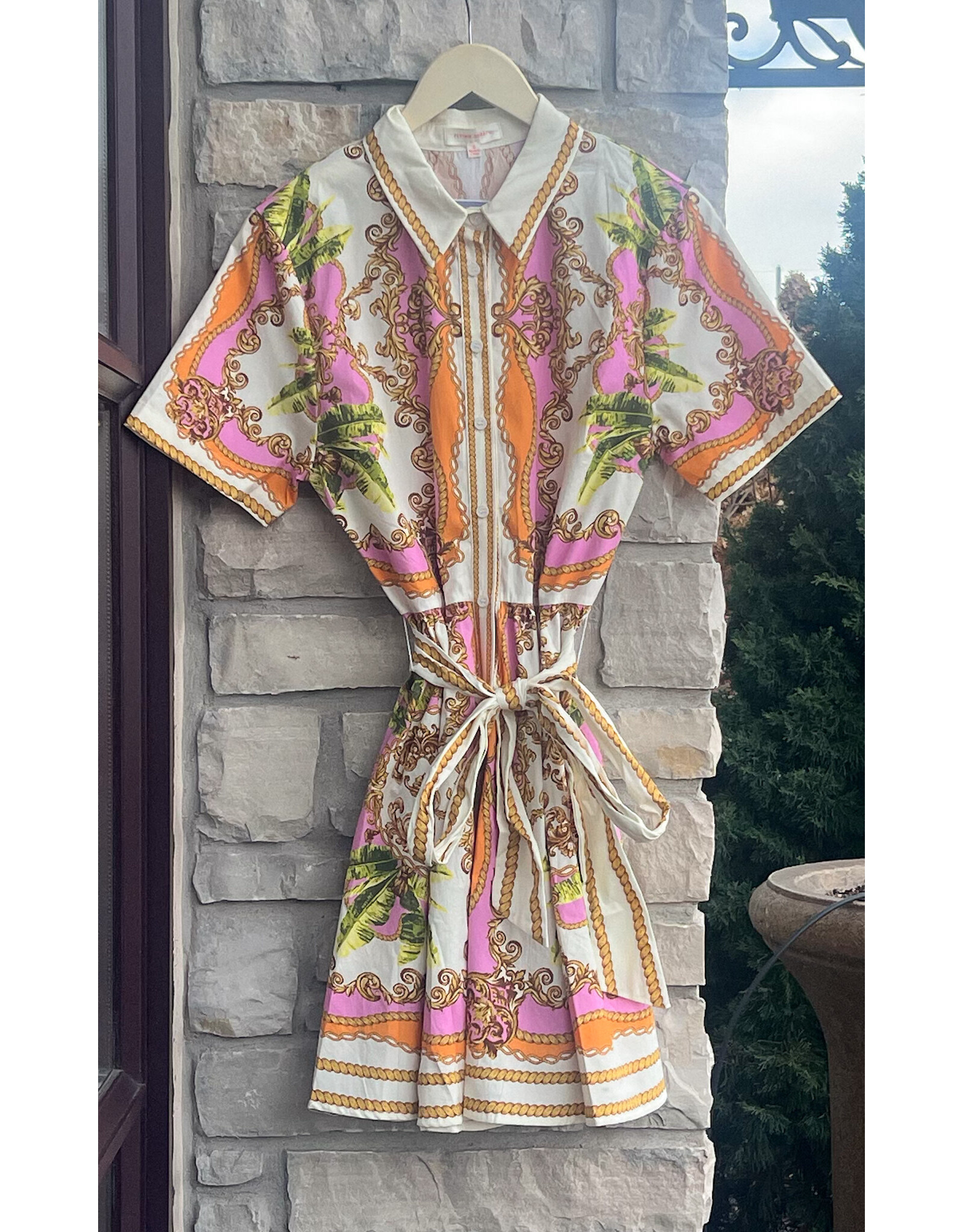 ODETTA MINI SHIRT DRESS