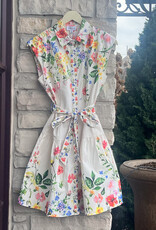 OTIS FLORAL PRINT MINI DRESS