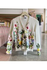 ESTELLE FLORAL PRINT CARDIGAN