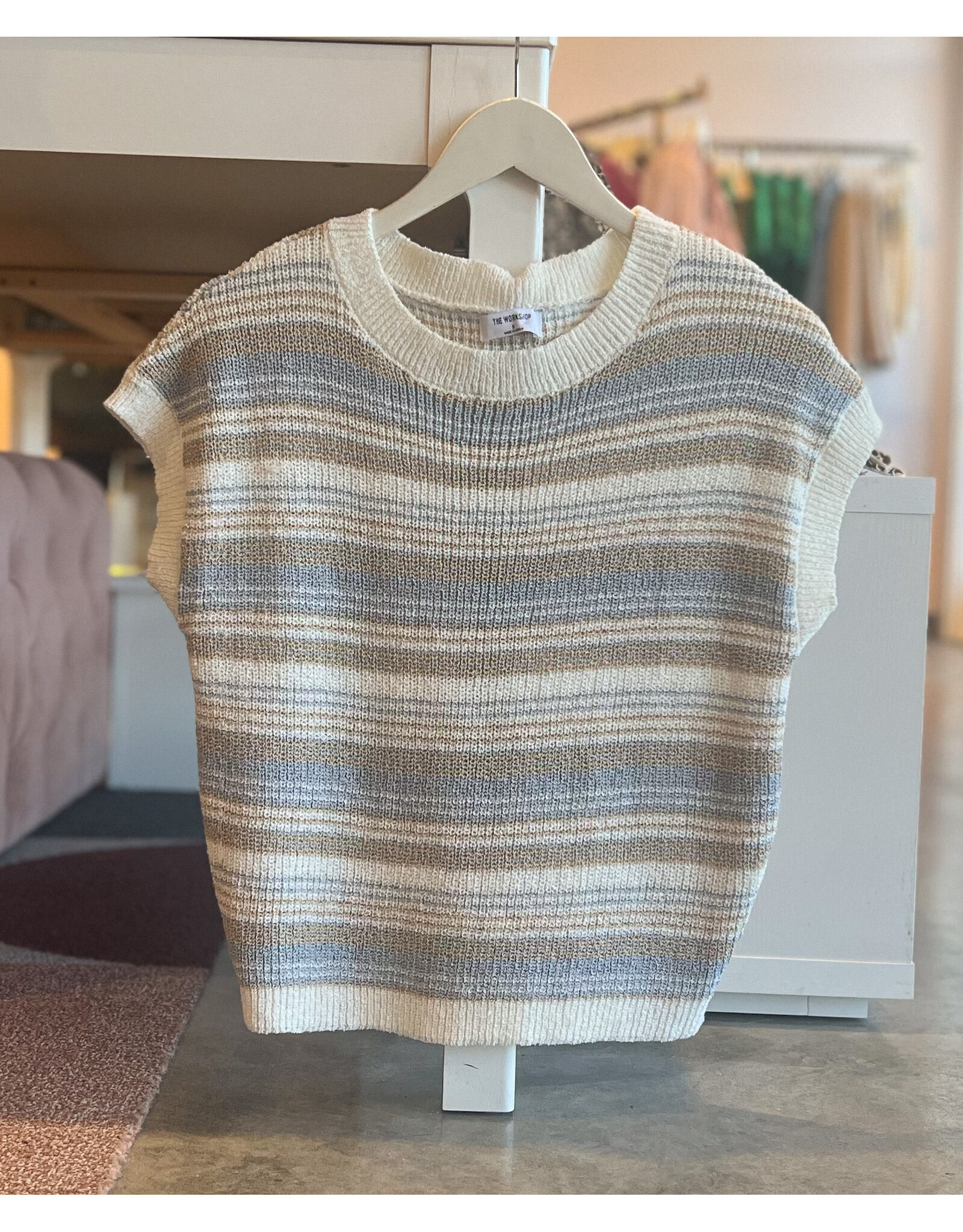 ELLINGTON STRIPE S/S TOP