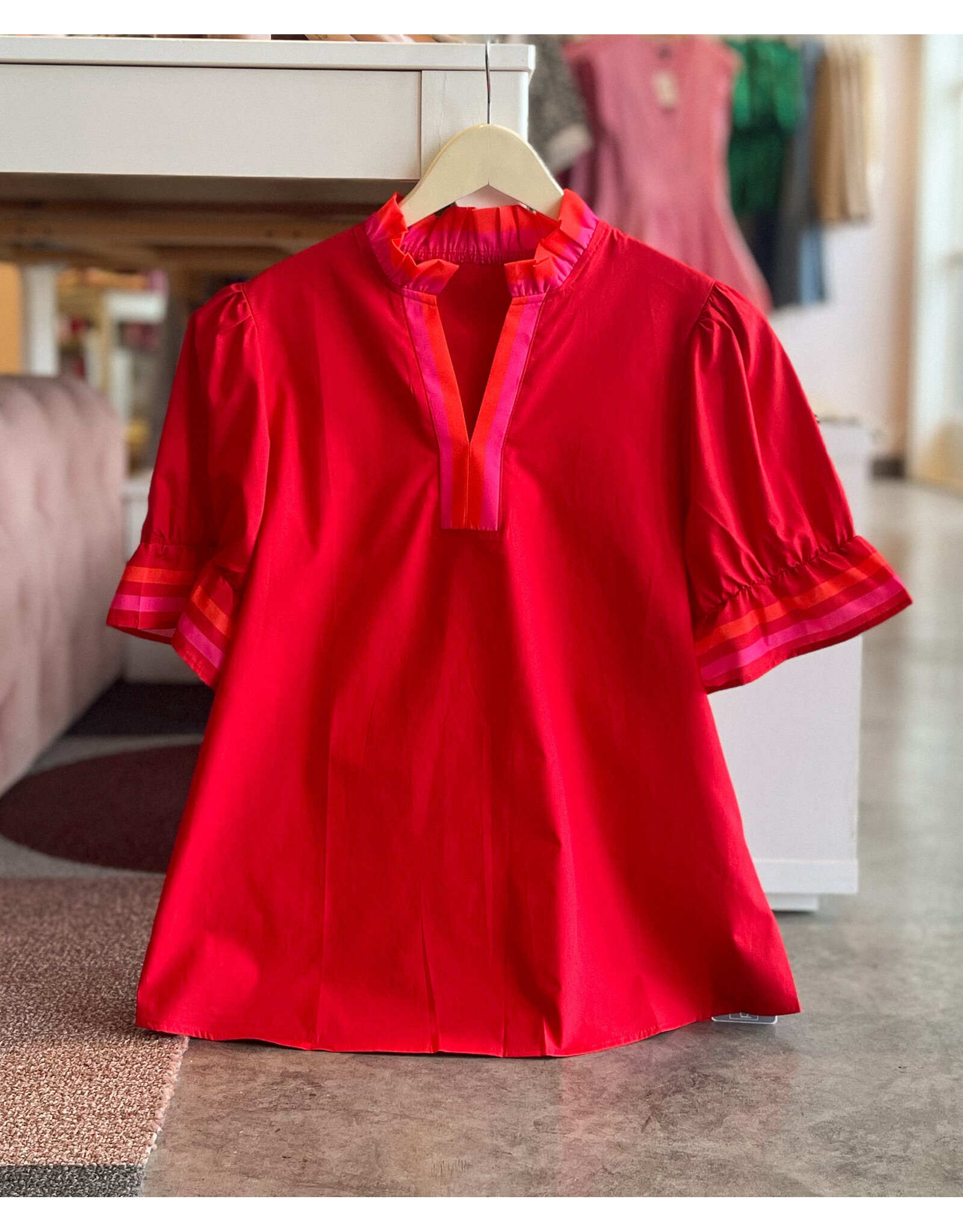 JOPLIN COLORBLOCK BLOUSE