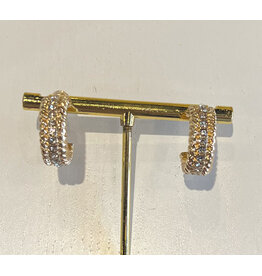 LUCIUS PAVE HOOP