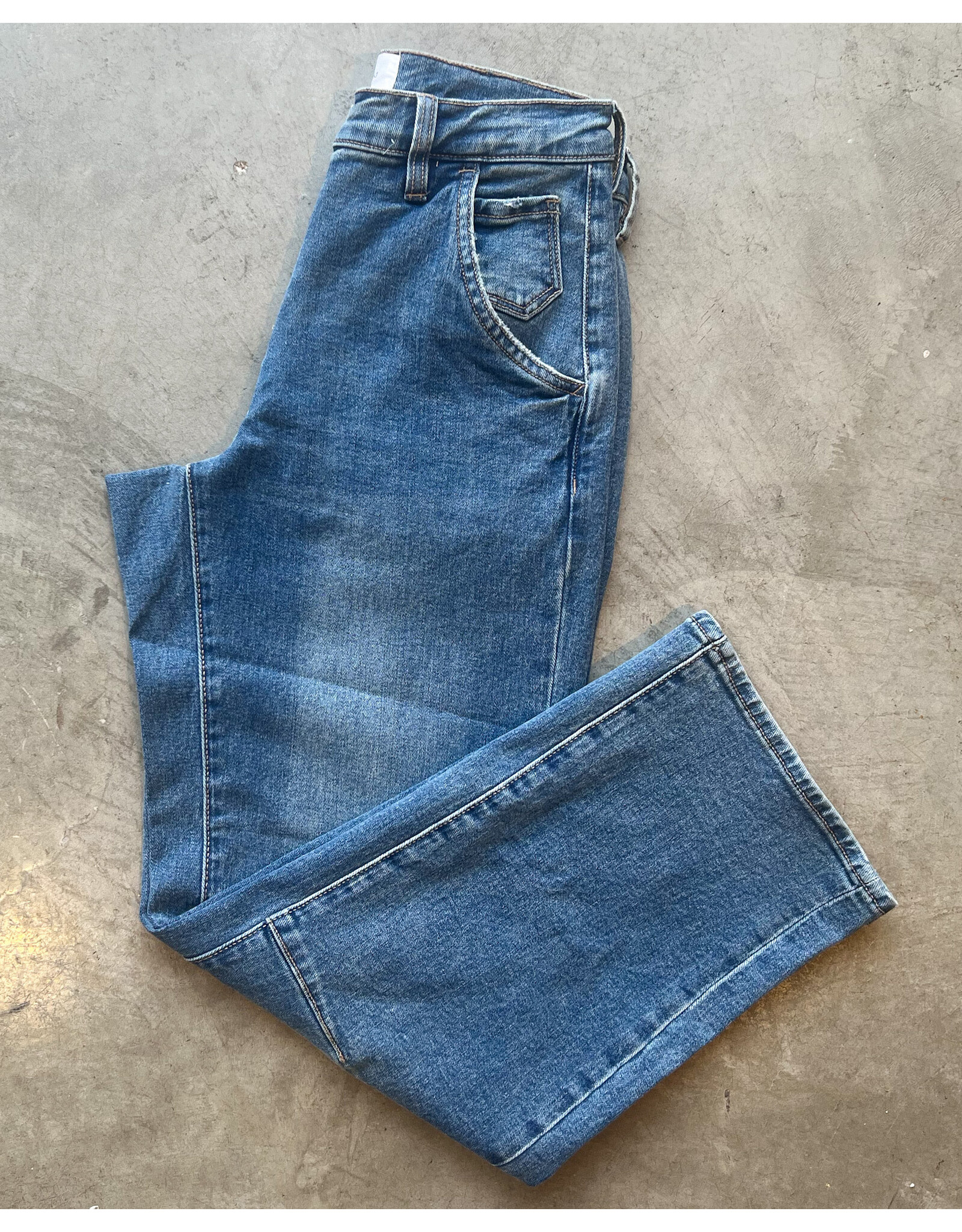 DEAR JOHN LASSO HR BARREL LEG DENIM