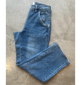 DEAR JOHN LASSO HR BARREL LEG DENIM