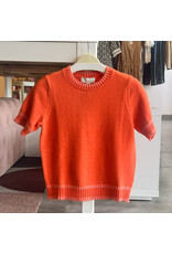 MABEL S/S SWEATER TOP