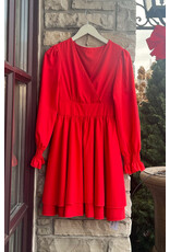 AHULANI V NECK DRESS