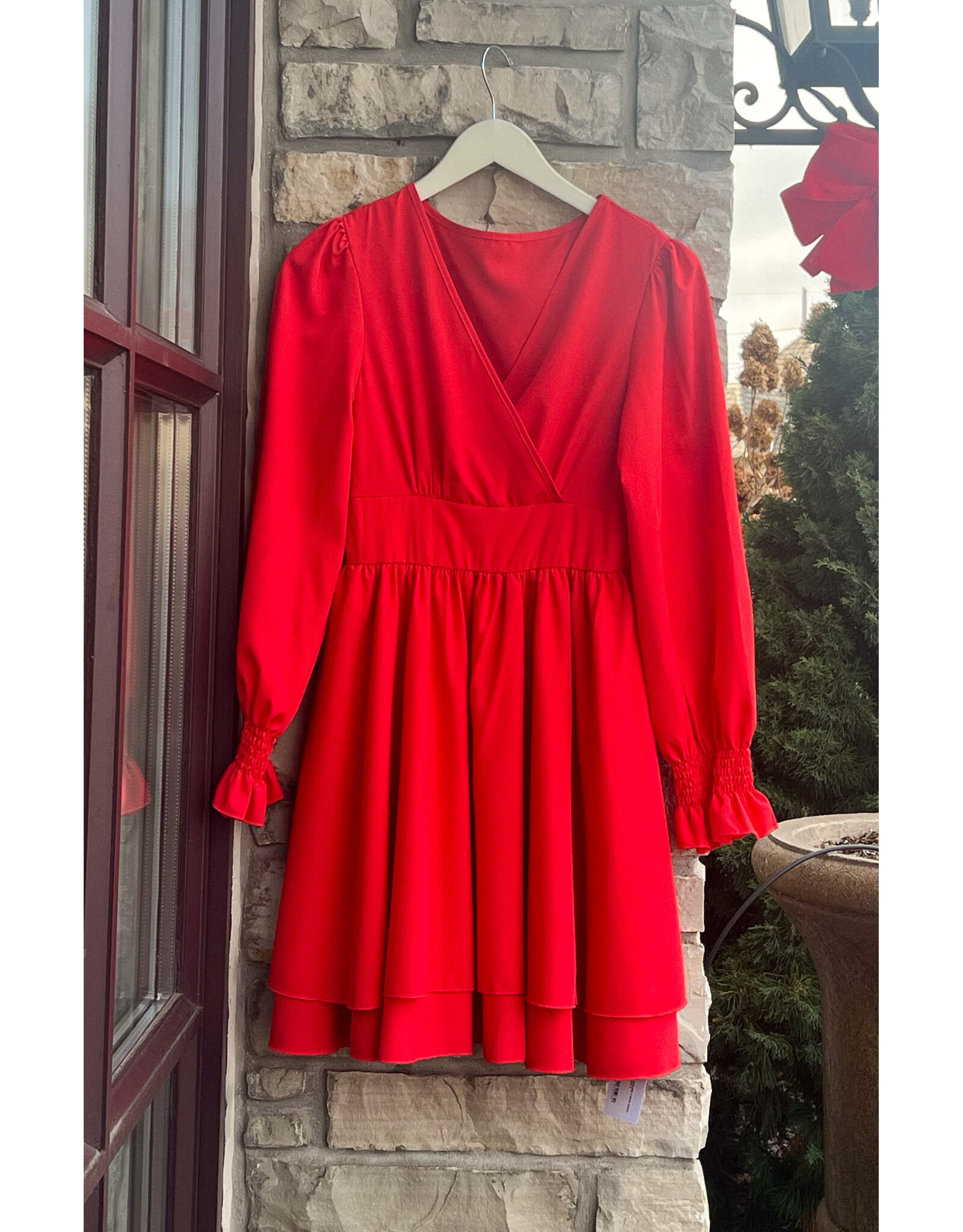 AHULANI V NECK DRESS