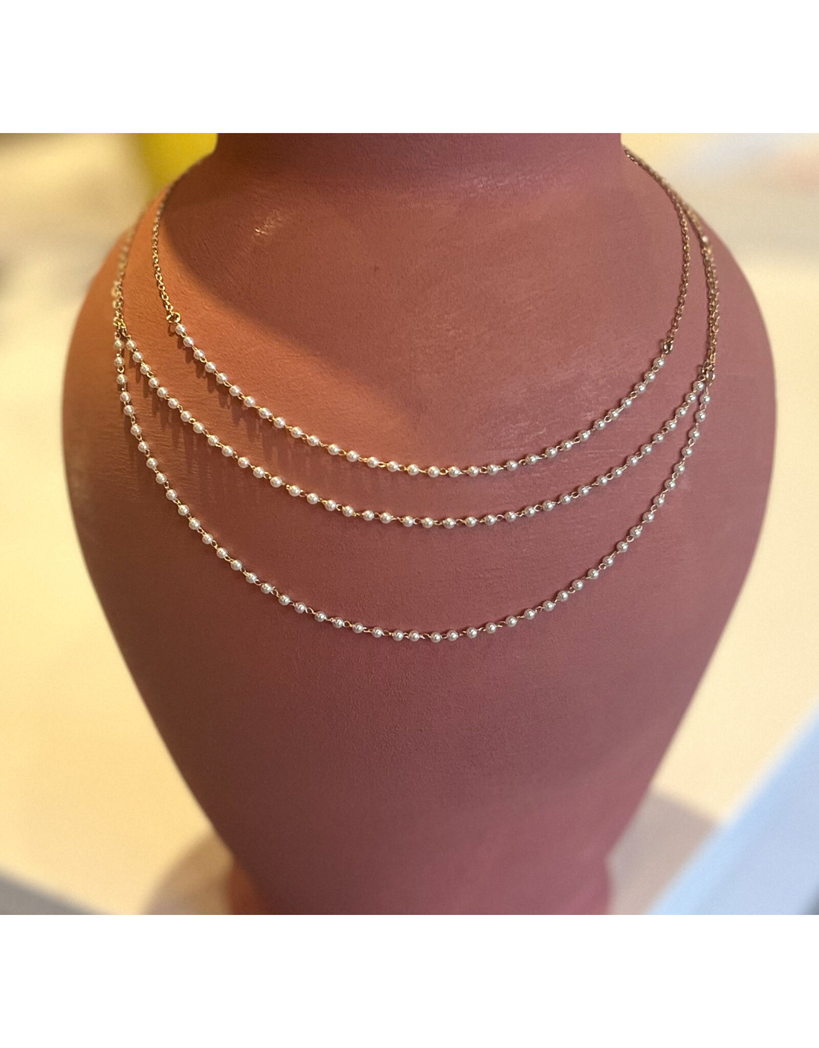 SULTAN PEARL LAYERED NECKLACE