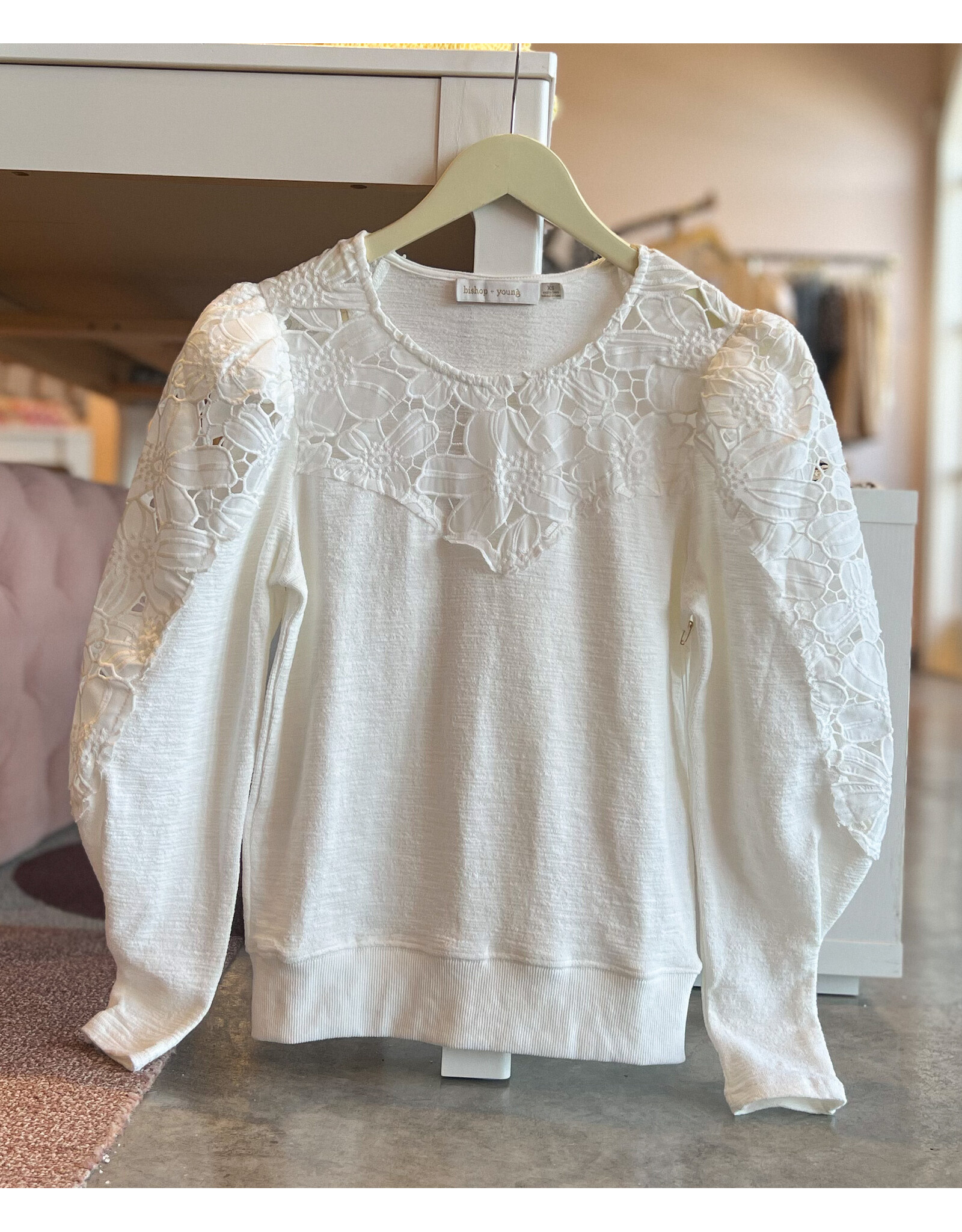 BISHOP + YOUNG FLORA + TEXTURE PULLOVER