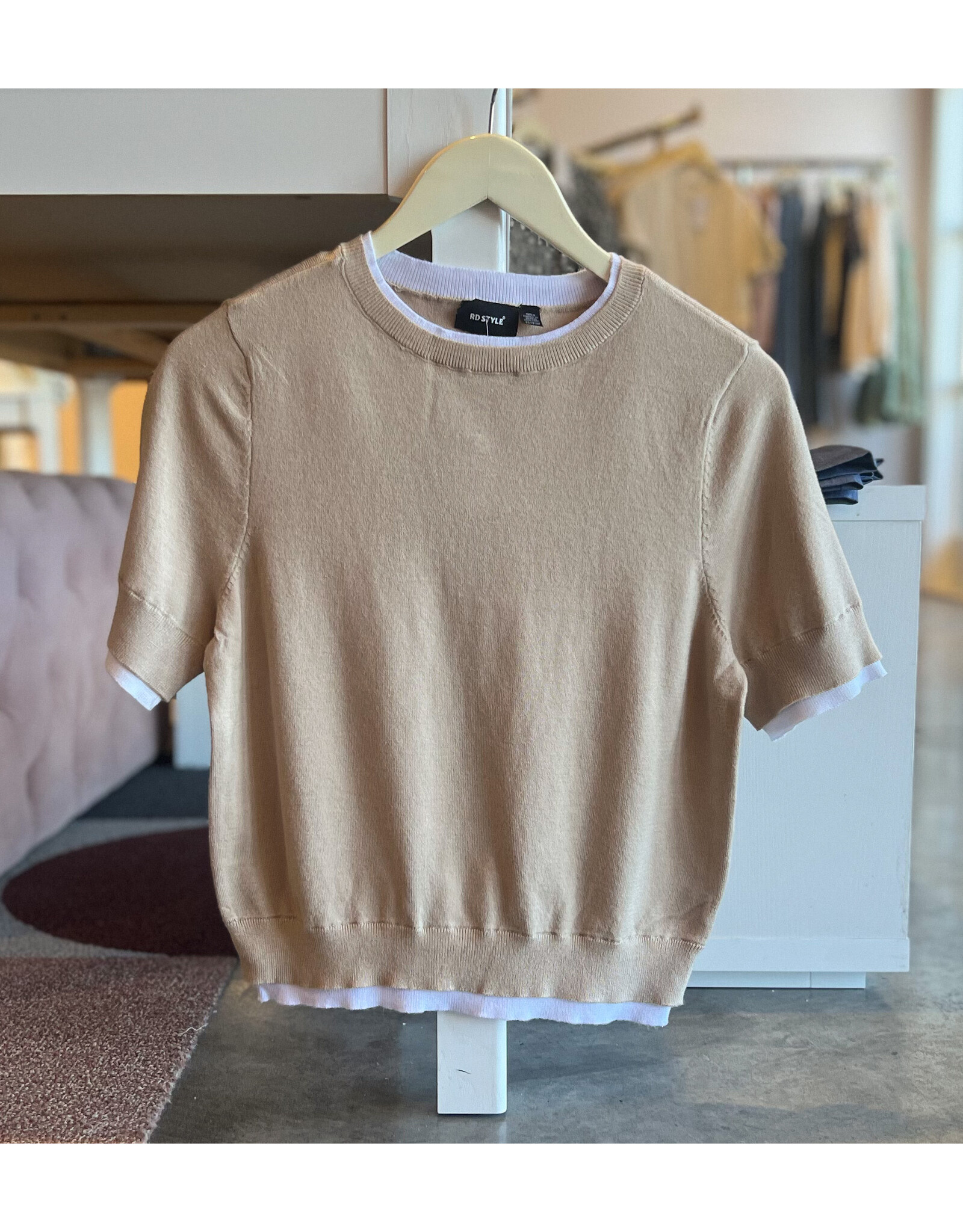 JIYA S/S CREW NECK PULLOVER
