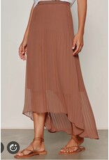 SANCTUARY MEANT TO BE PLEATED MIDI SKIRT