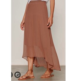 SANCTUARY MEANT TO BE PLEATED MIDI SKIRT