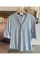 SANCTUARY RHODES ROLLED SLEEVE TEE