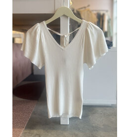 MOLLY BRACKEN CAILEAN V NECK SWEATER TOP