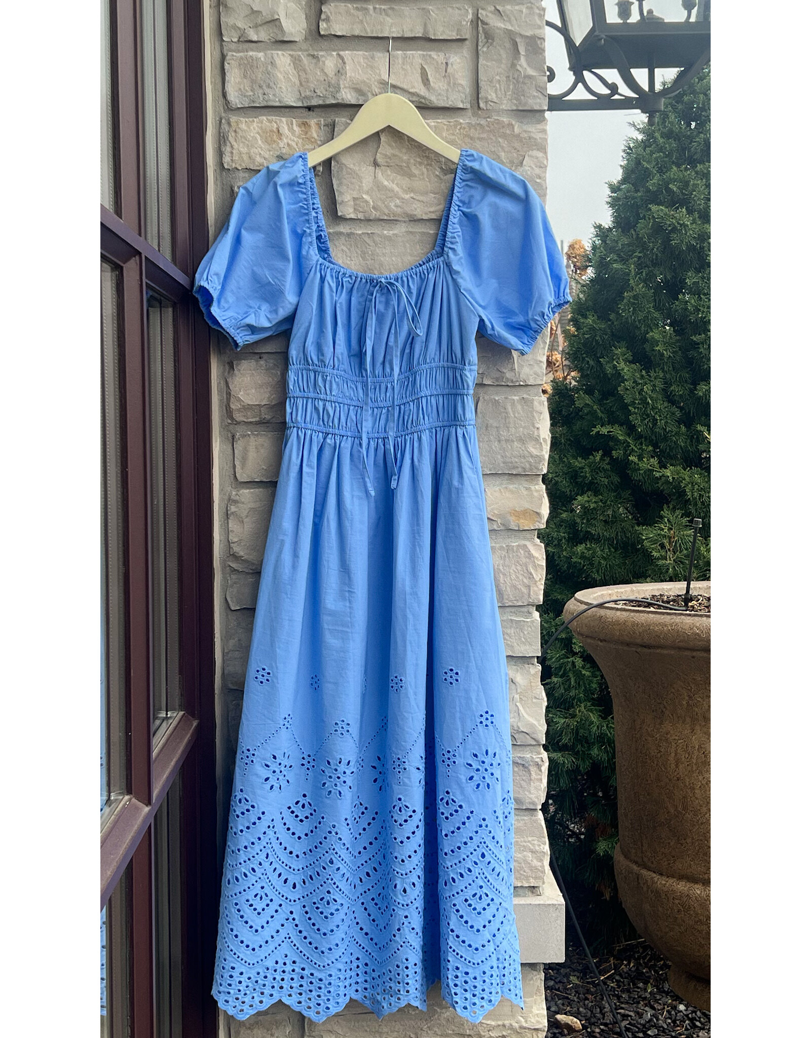 BOAZ EYELET DRESS