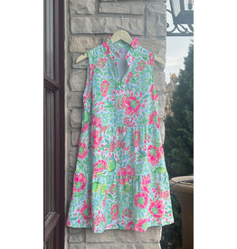 LAISON SLVLSS TIERED DRESS