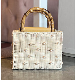 MAXIE PEARL DETAIL PURSE