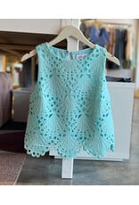UMBERTO EYELET TOP