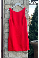 NAJIA BOW DETAIL BACK DRESS