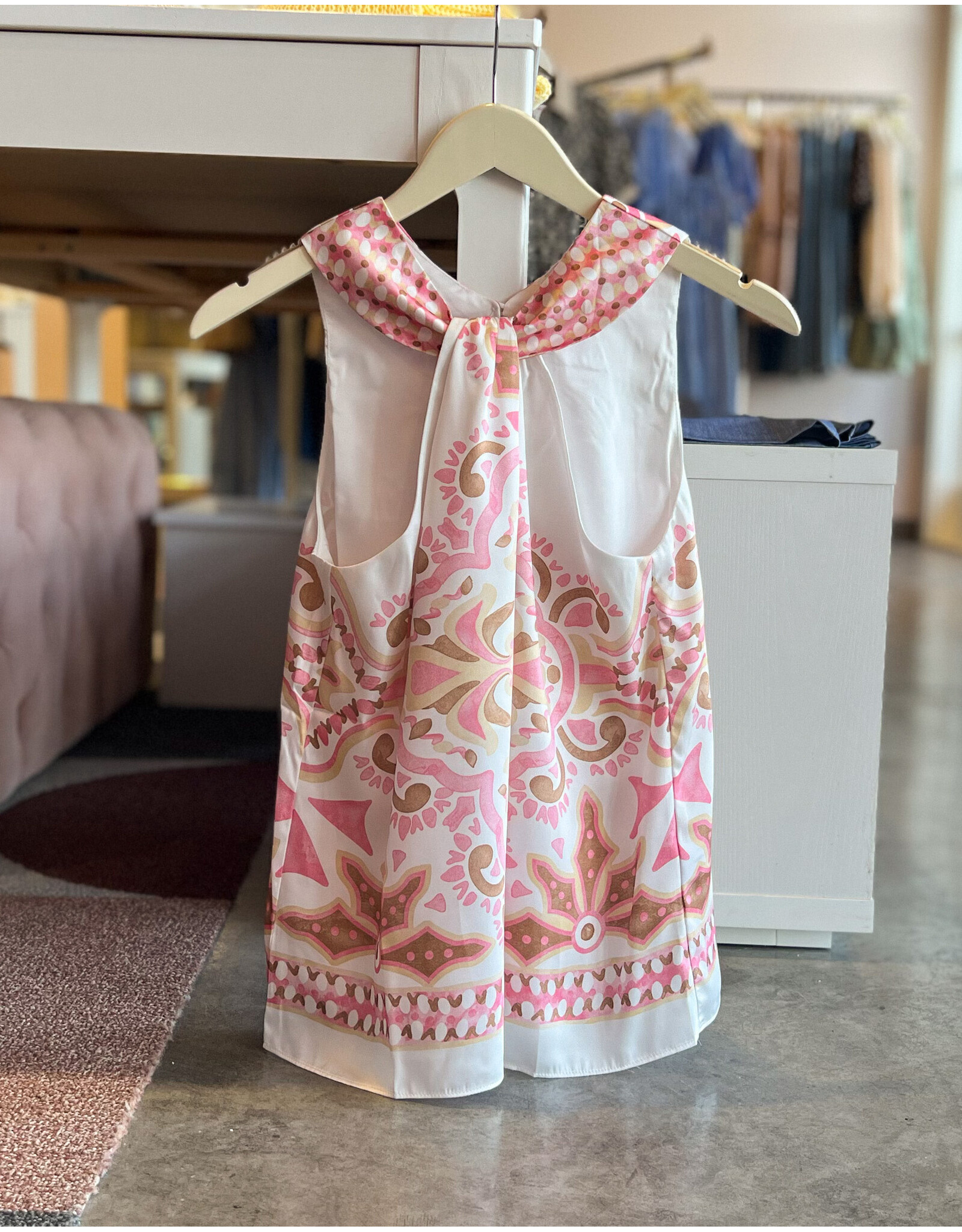 ISAIAS HALTER NK TOP