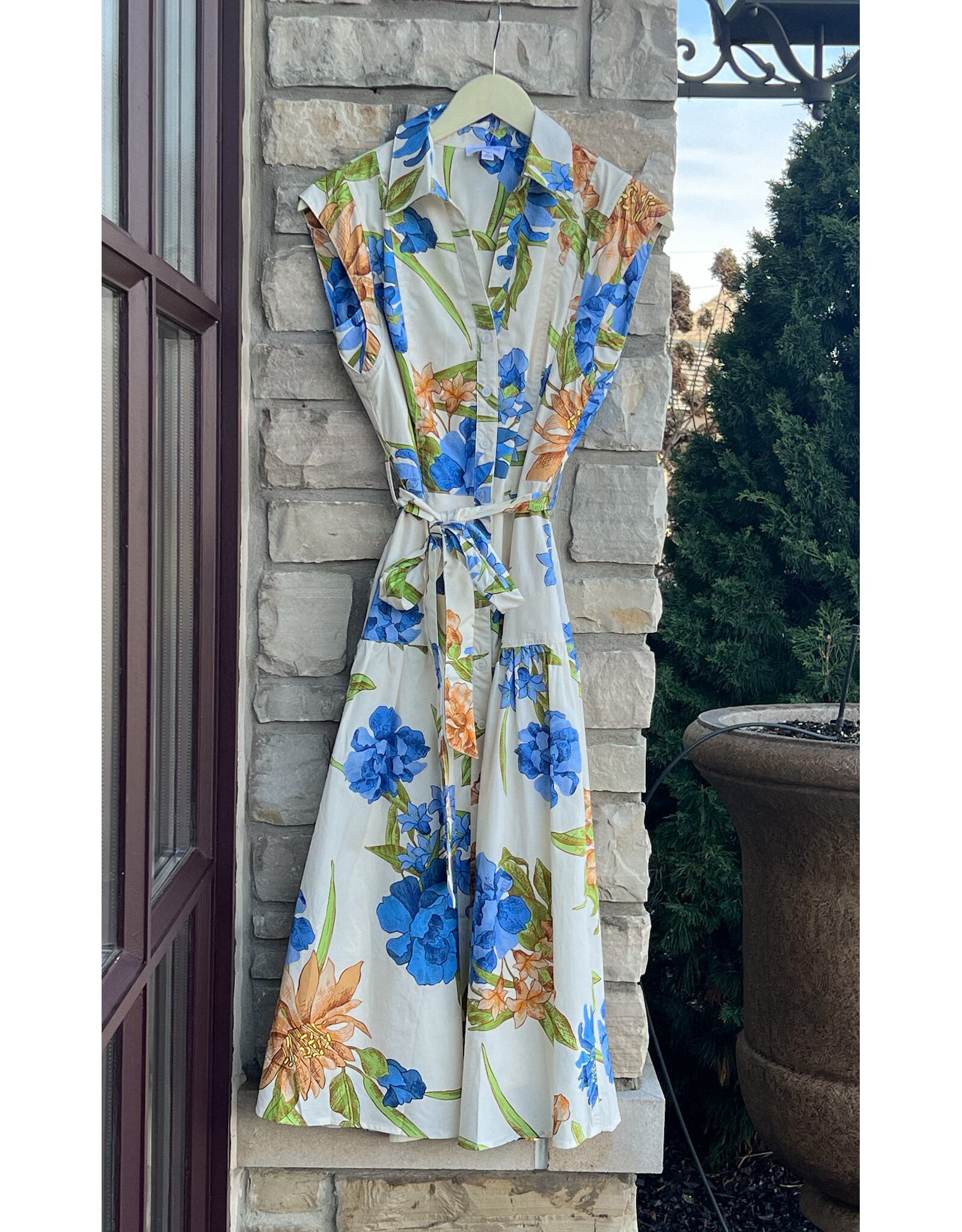 ALEXANDRA BUTTON DOWN DRESS