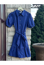 DAISUKE BUTTON DOWN MINI DRESS