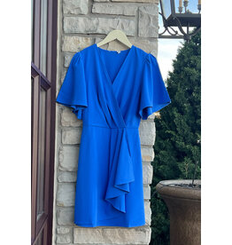 EAN MINI WRAP DRESS