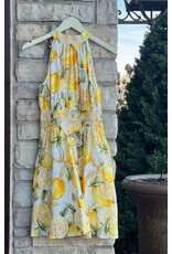 DAITARO HALTER MINI DRESS