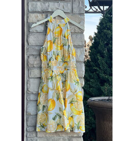 DAITARO HALTER MINI DRESS