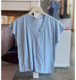 CHRISTOS DOLMAN V NECK TEE