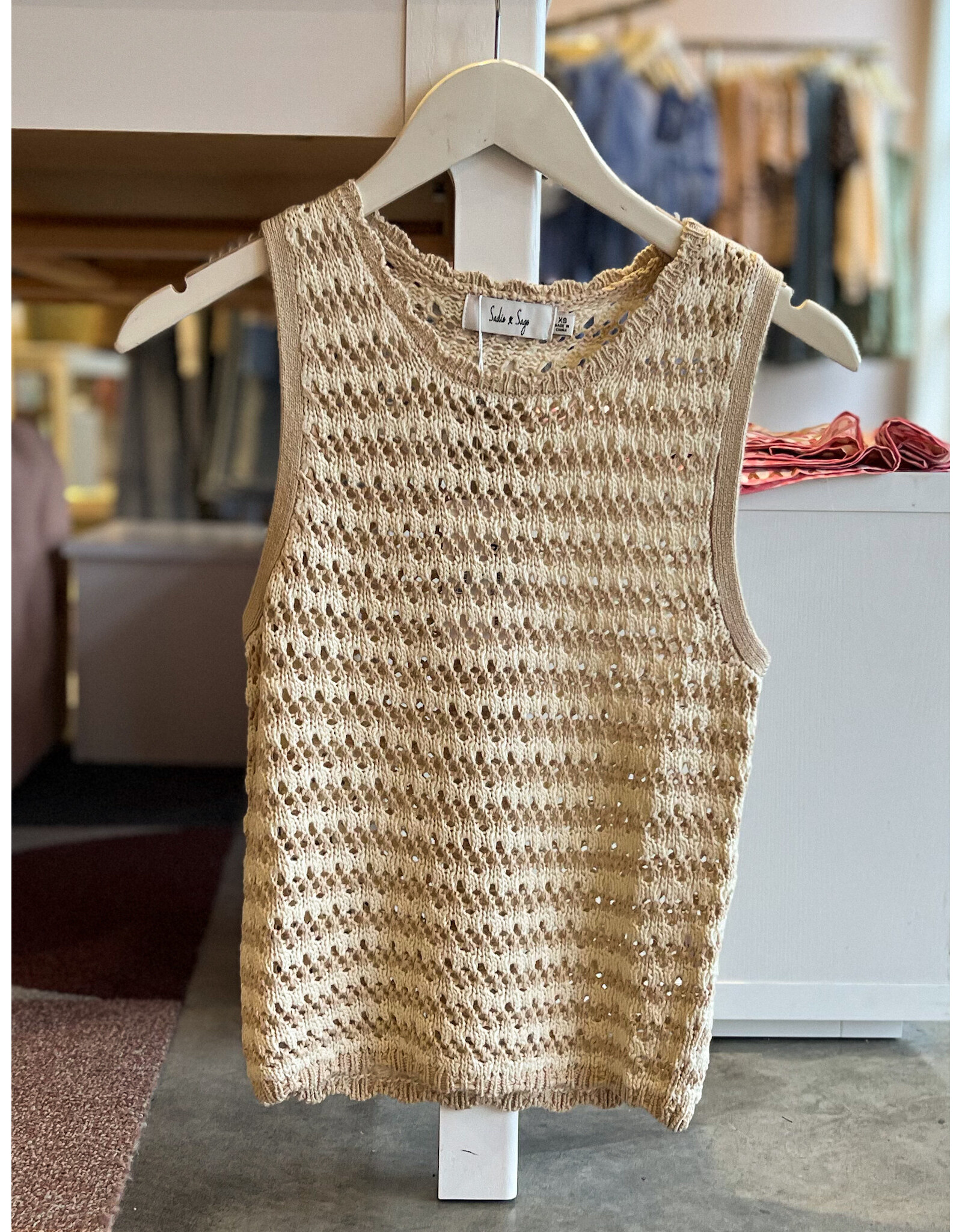 ISABELLA SWEATER TANK