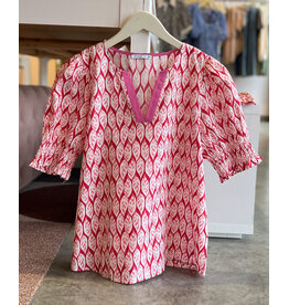 BELLINI GEO FLORAL TOP