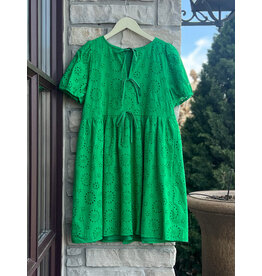 BROCK EYELET DRESS