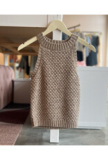 JEMMA BASKET WEAVE HALTER TOP