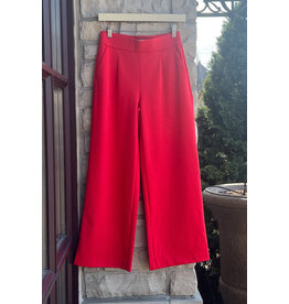 B. YOUNG BYRIZETTA WIDE LEG CROPPED PANT