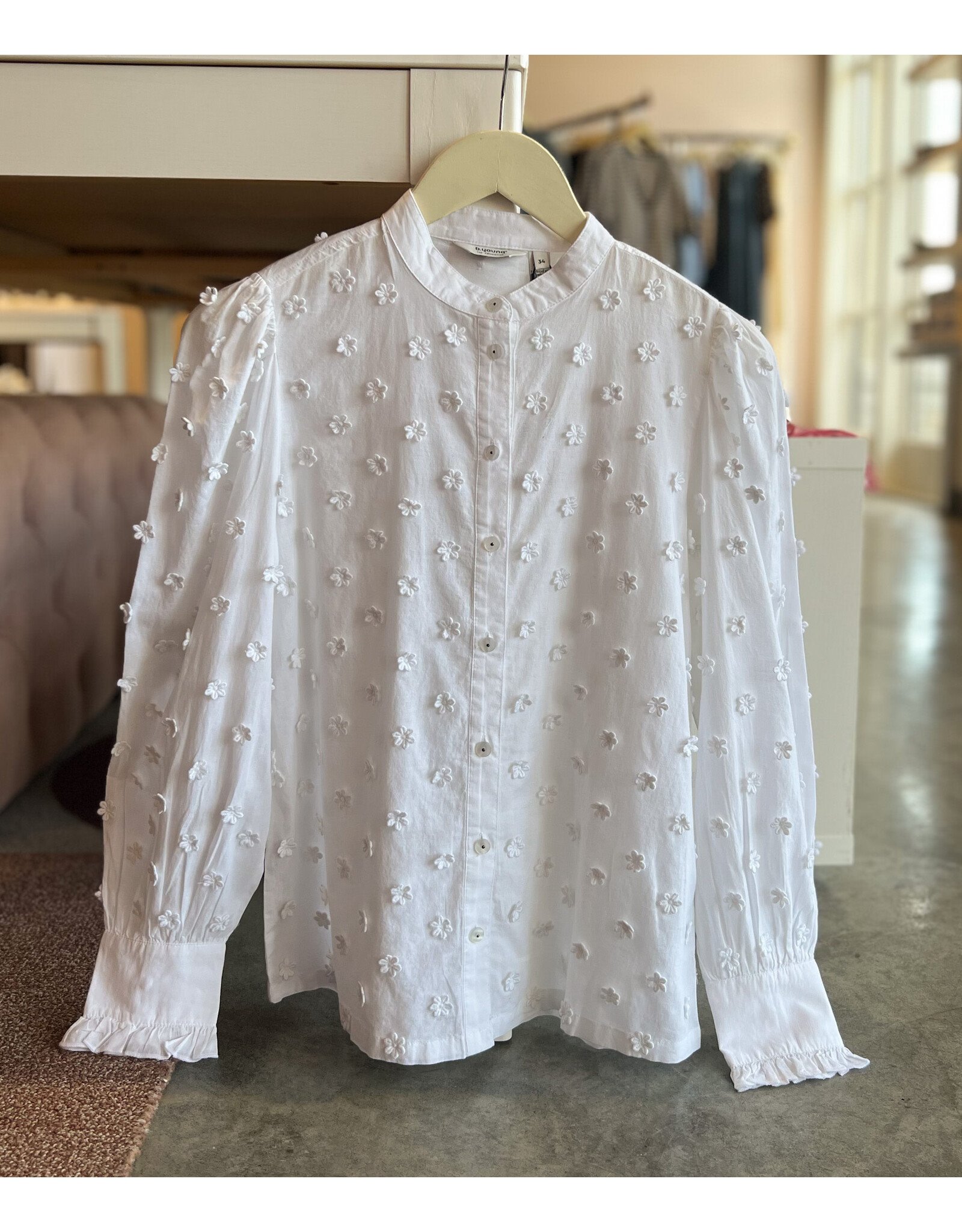 B. YOUNG BYISABEAU FLOWER SHIRT