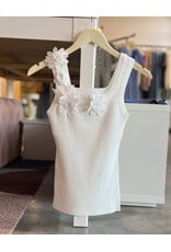 ARIADNE 3D FLORAL TANK TOP