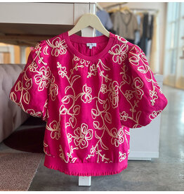 CASSIUS FLORAL BUBBLE TOP