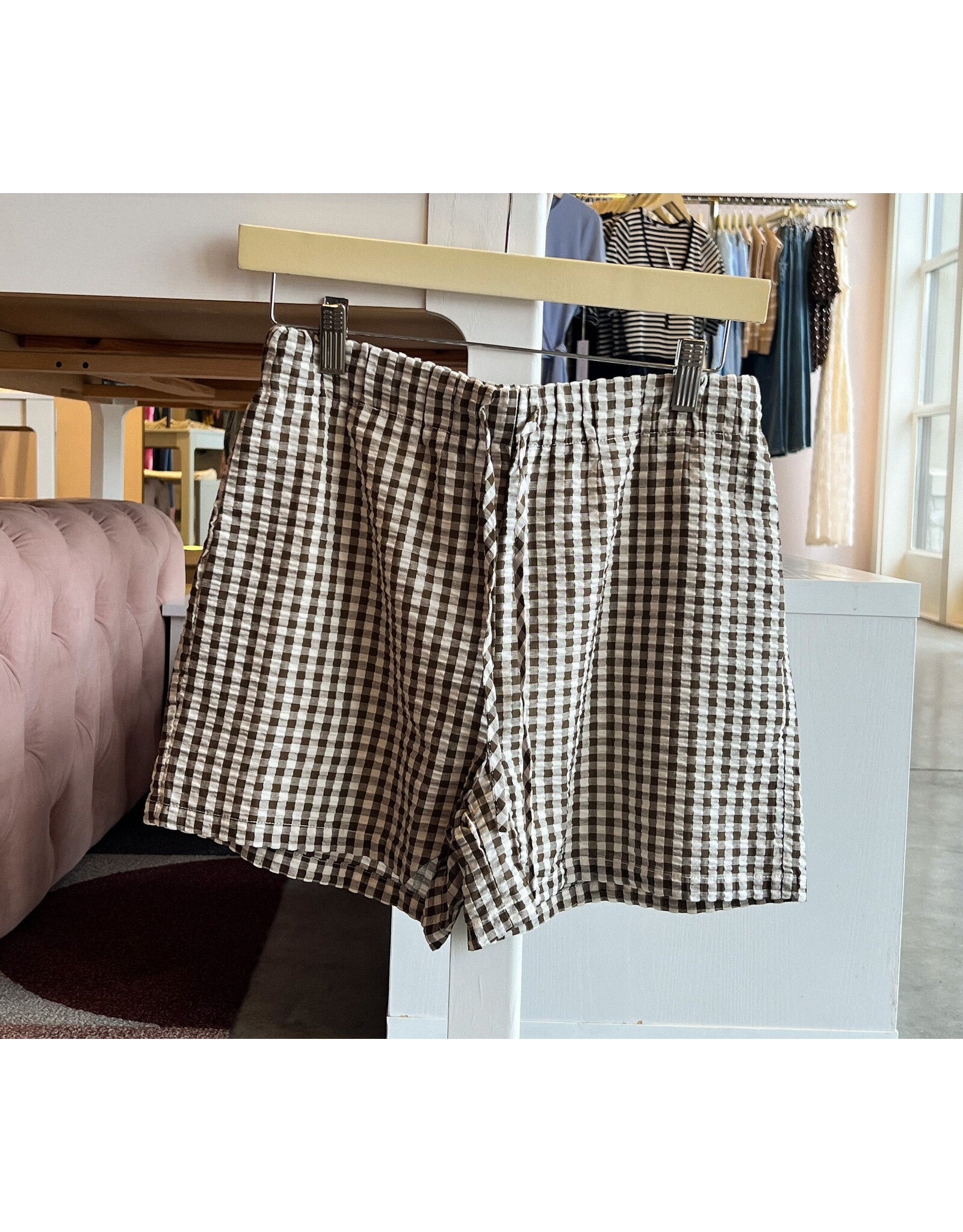 SANCTUARY EASY GINGHAM SHORTS