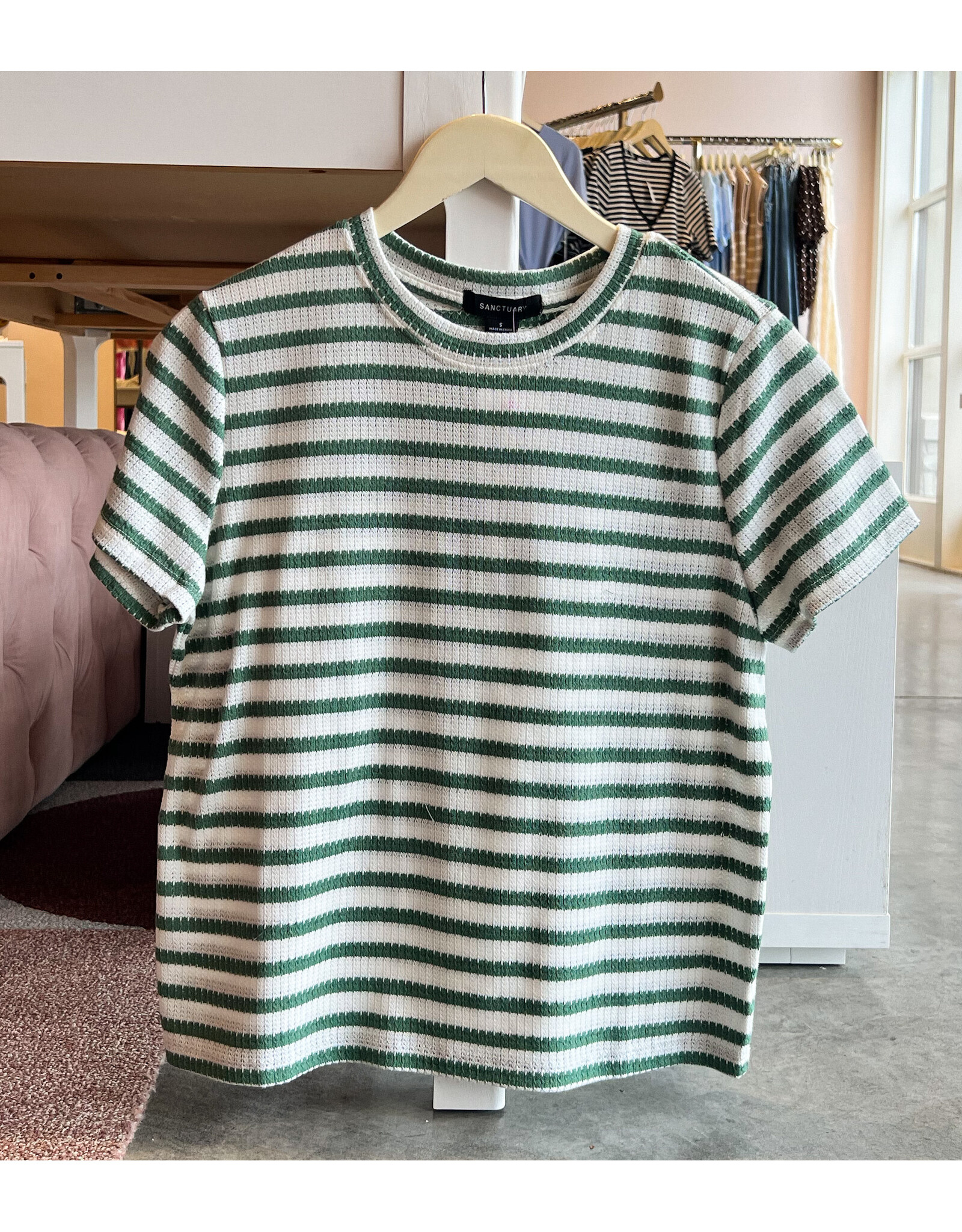 SANCTUARY RHOXANE PERFECT TEXTURED TEE