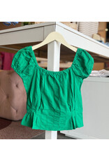 RADIATE CAP SLEEVED TOP